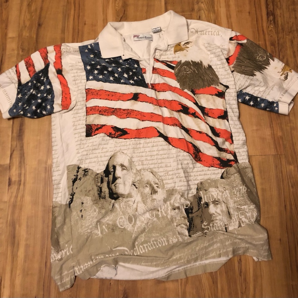Usa 4th of July American shirt vintage